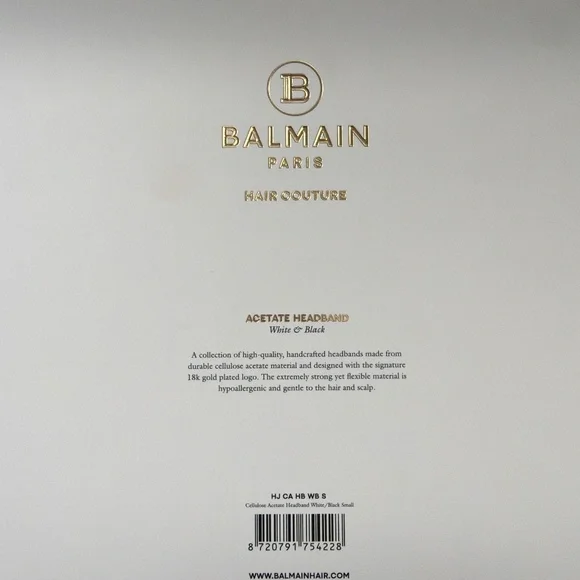 Balmain Paris Acetate Headband - Picture 2 of 5